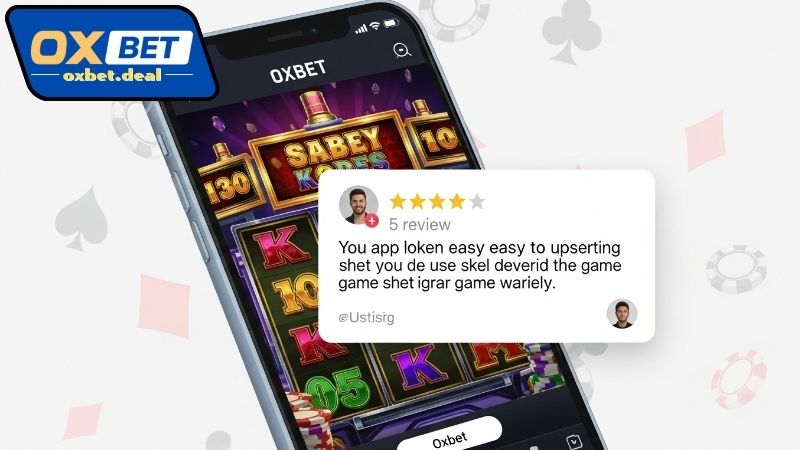 Review app Oxbet mobile về tính năng